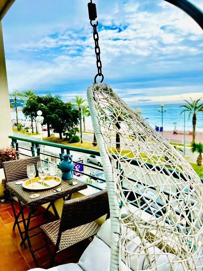 Endless Stunning Mediterranean Sea Views Promenade Des Anglais Nice
